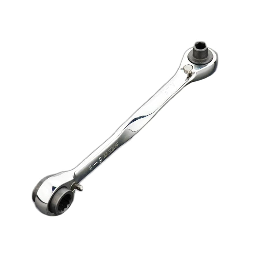 SEIWEI Twin Ended Reversible Ring Ratchet Spanner Double Box